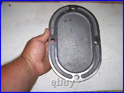 10hp INTERNATIONAL HARVESTER MOGUL Hit Miss Engine Crankcase Rear Cover 8102T