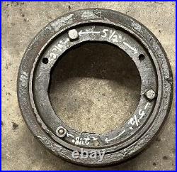 12 Cast Iron Pulley for IHC Famous Hit Miss Gas Engine with 7 3/8 3 Bolt Mount