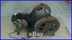 12 flywheel IDEAL hit miss gas engine antique old
