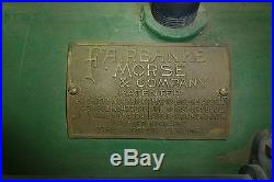 12hp Fairbanks Morse Standard Model N Portable Antique gas engine Hit and Miss