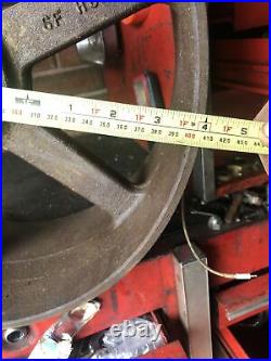 16 X 6 Woods Sf Hub Cast Iron Flat Belt Pulley Steam Hit Miss Engine