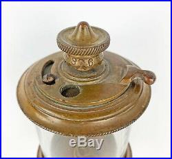 1889 C. H. Nunn Brass Oiler for Hit & Miss Gas or Steam Engine, very early & rare