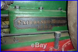 1902 12 HP FAIRBANKS MORSE N PORTABLE hit and miss antique engine