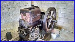 1910 Bates and Edmonds Bulldog hit and miss gas engine 8hp