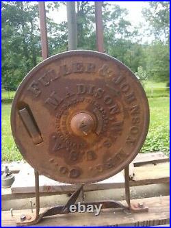 1912 Fuller Johnson Hit N Miss Pump Engine With Pump