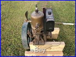 1918 Disappearing Propeller Inboard Marine Engine Motor Hit Miss Wooden Boat