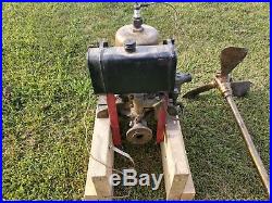 1918 Disappearing Propeller Inboard Marine Engine Motor Hit Miss Wooden Boat