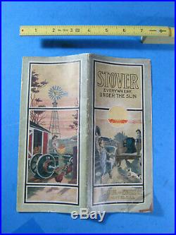 1918 Stover Engine Freeport Hit Miss 20 Page Catalog Brochure Original