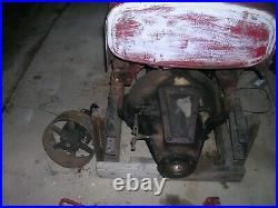 1919 ford model t stationary flat belt drive saw mill engine RUNS! Hit and miss