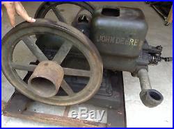 1920's John Deere Horse And A Half Hit & Miss Gas Engine