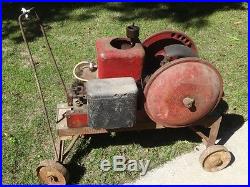 1923 Fairbanks Z hit miss gas engine original condition batter coil 1.5 hp dishp