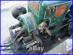 1923 Fuller & Johnson Model N 2.5 HP Hit-&-Miss engine on cart