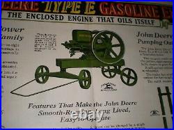 1927 John Deere 3 HP Antique Hit Miss Stationary Engine Farm Tractor Pump Power