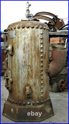 1927 Little Giant Steam Boiler Tractor Hit Miss Old Gas Engine Locomotive Model