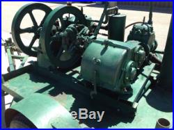 1929 Fairbanks Morse Hit And Miss Engine With Fairbanks Morse Duplex Pump