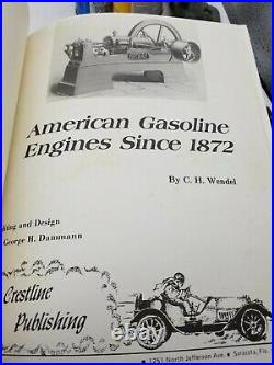 1983 American Gasoline Engines C H Wendel Hit Miss Book