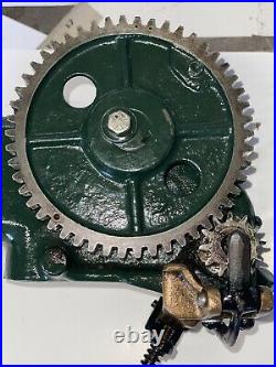 1-1/2 HP Fairbanks Morse Z Governor Bracket Cam Gear Throttle Hit Miss Engine