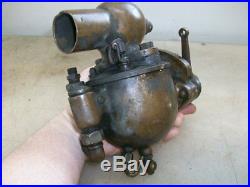 1-1/2 SCHEBLER CARBURETOR with Throttle Old Car Tractor Gas Hit and Miss Engine