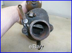 1-1/2 SCHEBLER CARBURETOR with Throttle Old Car Tractor Gas Hit and Miss Engine