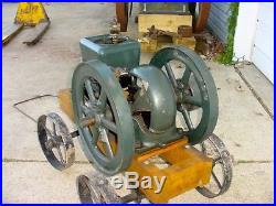 1 1/2 hp Fairbanks Morse Z Hit Miss Gas Engine With Cart