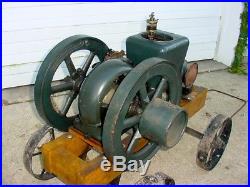1 1/2 hp Fairbanks Morse Z Hit Miss Gas Engine With Cart
