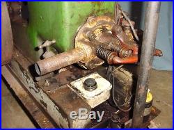 1 1/2 hp Fuller & Johnson Hit Miss Gas Engine With Cart