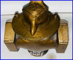 1 1/4 Brass DIAMOND Natural Gas Cock Regulating Throttle Valve Oilfield Engine
