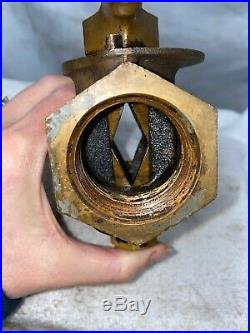 1 1/4 POWELL Diamond Regulating Valve Gas Cock Brass Hit Miss Gas Engine