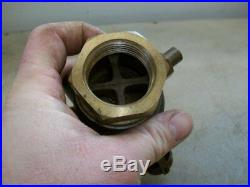 1-1/4 RIGHT HAND LUNKENHEIMER CARB or FUEL MIXER Old Gas Hit and Miss Engine