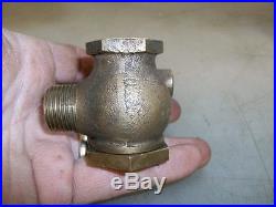 1/2 OLD STYLE LUNKENHEIMER CARB or FUEL MIXER Old Gas Hit and Miss Engine
