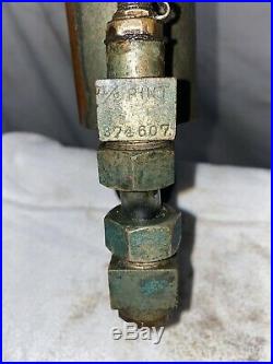 1/2 PINT Michigan Lubricator Gas Engine Cylinder Oiler Hit Miss Steam Brass 1/2
