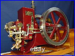 1/2 Scale Domestic Side Shaft Hit and Miss gas powered model, Video of Running