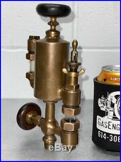 1/3 Pint Powell Boson Gas Engine Cylinder Oiler Hit Miss Antique Steam Oilfield