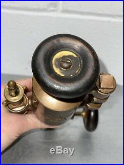 1/3 Pint Powell Boson Gas Engine Cylinder Oiler Hit Miss Antique Steam Oilfield
