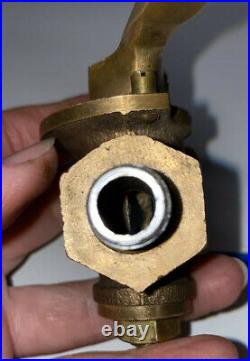 1/4 HAYS Brass Gas Regulating DIAMOND Throttle Valve Oilfield Engine Hit Miss