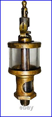1/4 IHC Brass No 1 Cylinder Oiler Hit Miss Engine International Steam Vintage