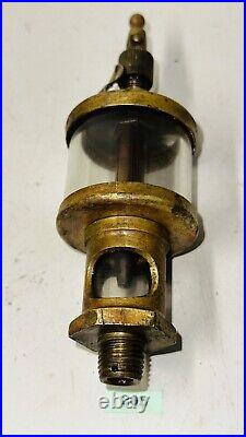 1/4 IHC Brass No 1 Cylinder Oiler Hit Miss Engine International Steam Vintage