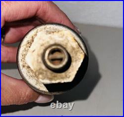 1/4 IHC Nickel Plated Brass Cylinder Oiler Hit Miss Engine Antique Steampunk