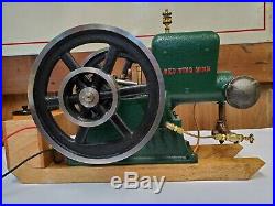 1/4-scale 5 HP Hit and Miss engine, Red wing Motors, pm research