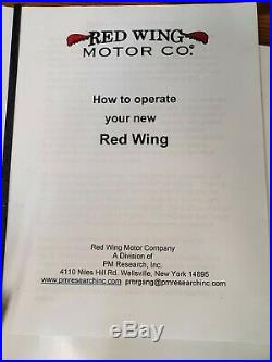 1/4-scale 5 HP Hit and Miss engine, Red wing Motors, pm research
