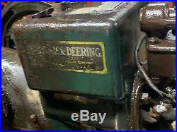 1.5 HP McCormick Deering M Barn Fresh Hit Miss IHC Engine