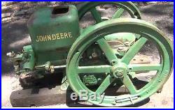 1.5 HP Vintage John Deere Model E Hit and Miss Gas Engine LOWERED RESERVE