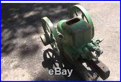 1.5 HP Vintage John Deere Model E Hit and Miss Gas Engine LOWERED RESERVE