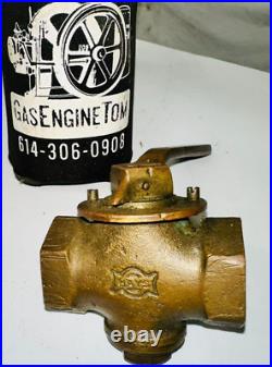 1 HAYS Brass Gas Regulating DIAMOND Throttle Valve Oilfield Engine Hit Miss Gas