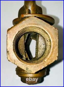 1 HAYS Brass Gas Regulating DIAMOND Throttle Valve Oilfield Engine Hit Miss Gas