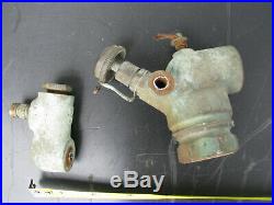 1 LUNKENHEIMER style FUEL MIXER & FILTER HIT & MISS ENGINE / VAUGHAN DRAG SAW