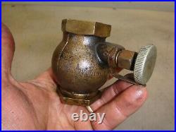 1 OLD STYLE LUNKENHEIMER CARB or FUEL MIXER Old Gas Hit and Miss Engine