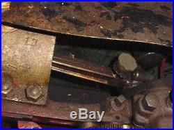 1hp IHC Tom Thumb Hit Miss Gas Engine Early Brass Rod With Butter Churn Bracket