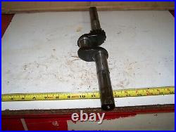 1hp INTERNATIONAL HARVESTER MOGUL JR Hit Miss Gas Engine Crankshaft withGear NICE