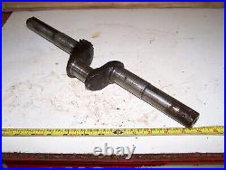 1hp INTERNATIONAL HARVESTER MOGUL JR Hit Miss Gas Engine Crankshaft withGear NICE